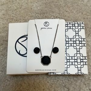 NEW Gemma Simone Necklace/Earring Set